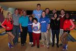 Group picture of Clipper fans with Blake Griffin Clipper Spirit Basketbowl 2014