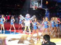 Clippers Spirit Help Introduce Chuck the Condor