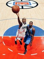 Jamal Crawford Right Hand Floater Past Kevin Durant 2016