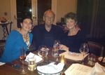 Ralph Lawler with his wife Jo in restaurant 2014